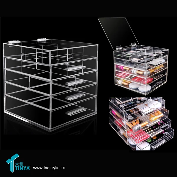 New Products Hair Accessories Storage Cosmetic Organization Clear