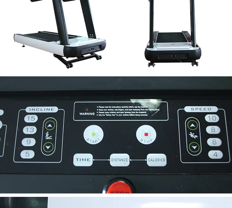 Commercial Gym Equipment AC Motorized Treadmill