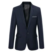 2015 New Arrival Luxury Blazer Men Spring Fashion Brand Quality Cotton Slim Fit Men Suit The dress Terno Masculino Men Blazer