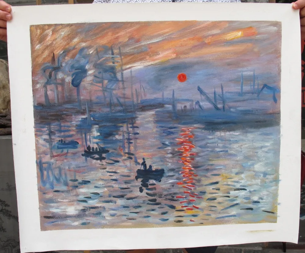 an analysis of monets painting impression sunrise Running head: analysis of claude monet’s impression: sunrise from a historical perspective the acquisition of paintings provided the upwardly mobile visible symbols of their social standing. an analysis of monets painting impression sunrise Running head: analysis of claude monet’s impression: sunrise from a historical perspective the acquisition of paintings provided the upwardly mobile visible symbols of their social standing.