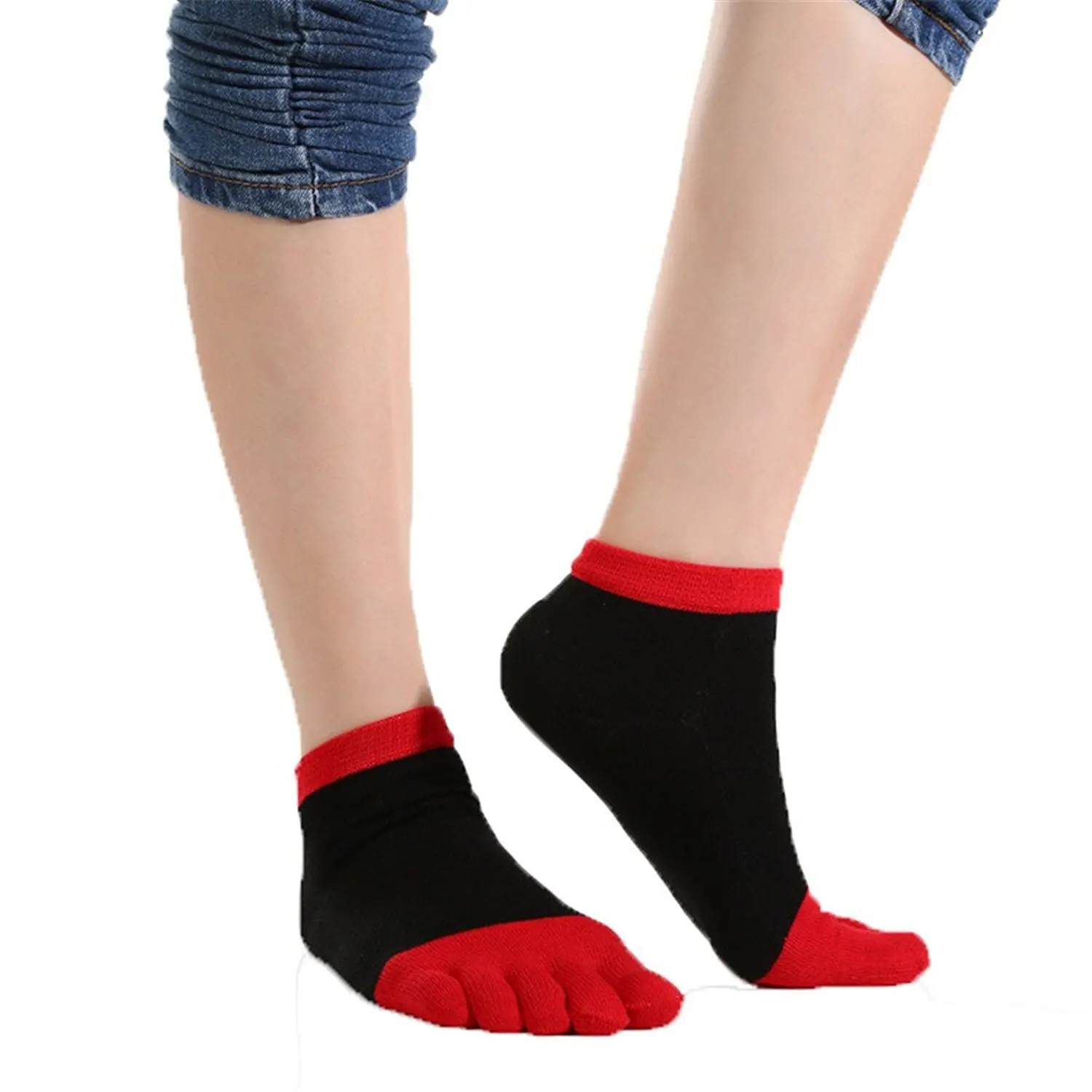 Носки с пальцами. Носки с раздельными пальцами женские новогодние. Toe Socks in shop.