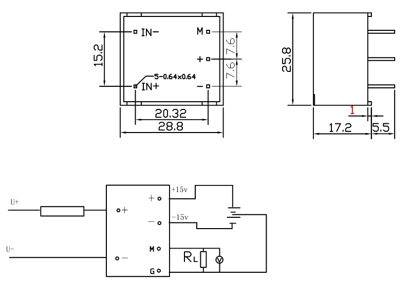 Scb2 Series Input Current 5ma,10ma Lem Lv28-p - Buy Lem Lv28-p,Lem ...