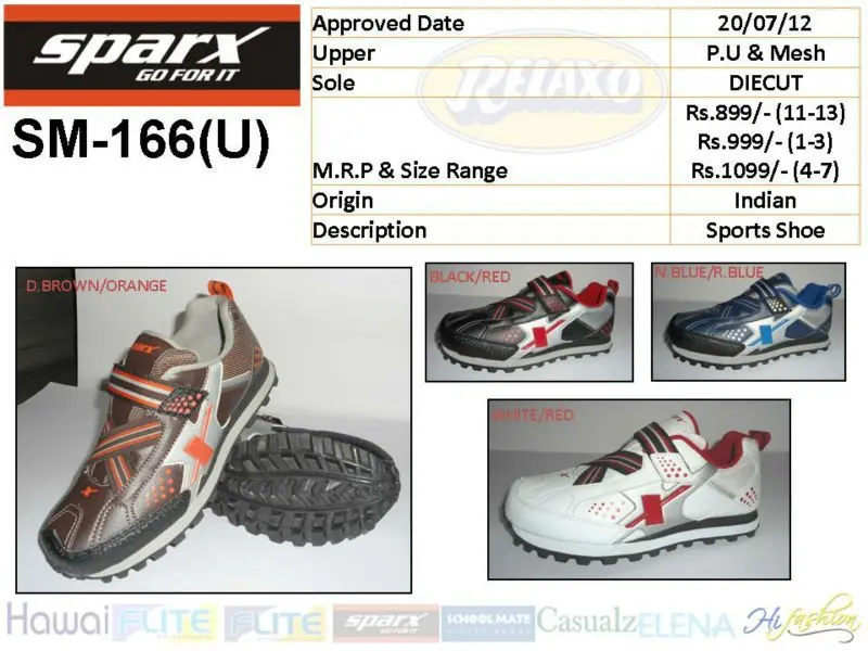 sparx sports shoes size 11