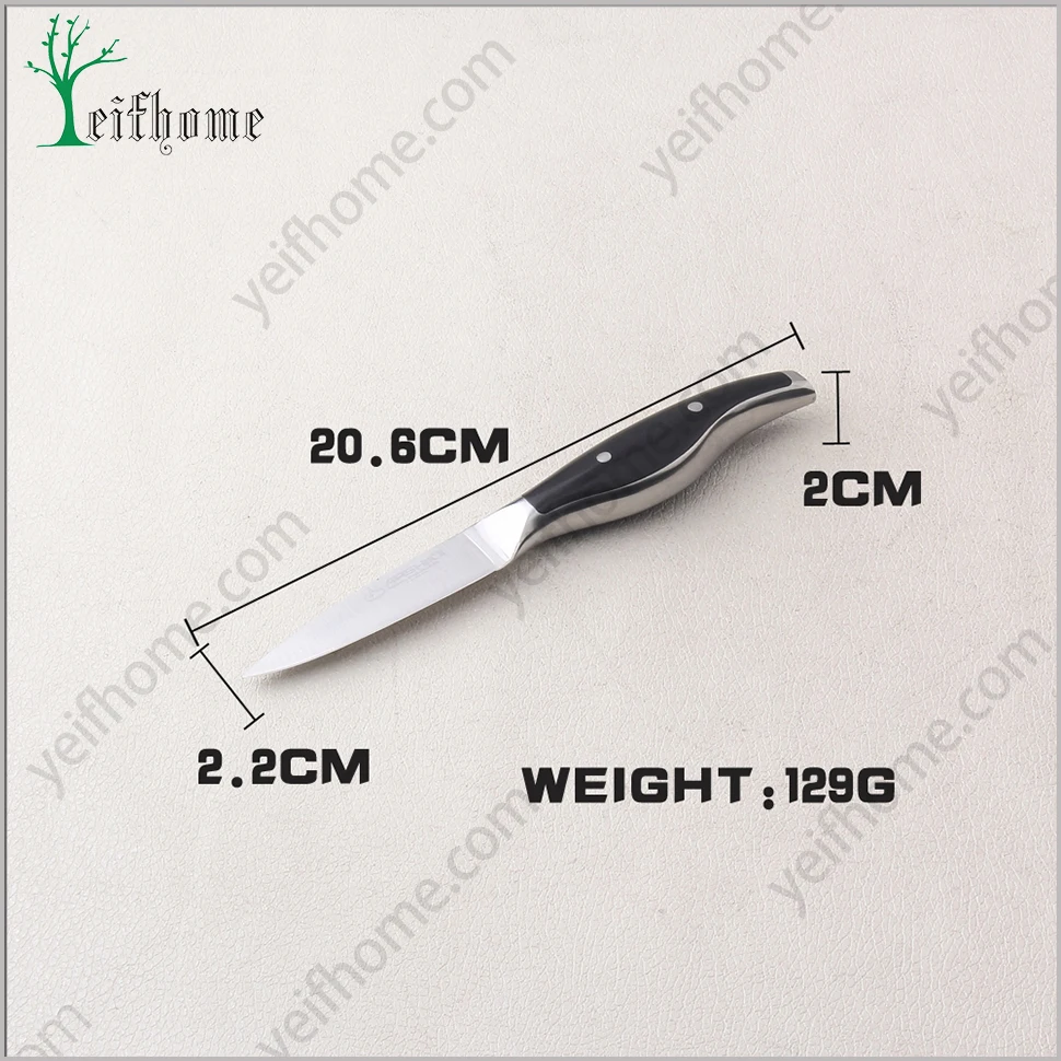 Wholesale Good Quality Durable best selling black paring knife