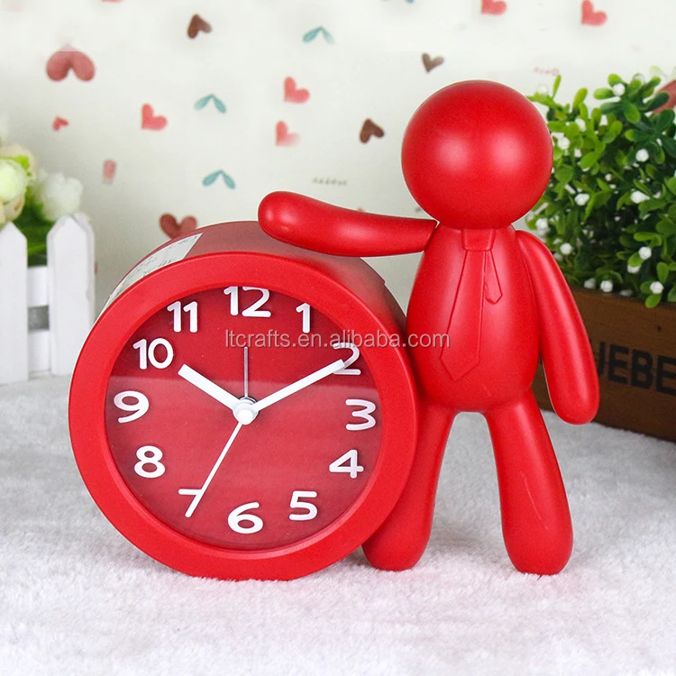 Children Toy Desk Clock Type Mini Plastic Figure Table Clock Buy