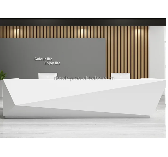 Modern Reception Desk For Office White Reception Desk Hotel Beauty
