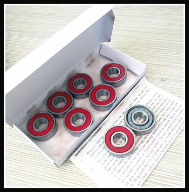 China Manufacturer 8pack 608 Bone Skateboard Bearings Reds Buy