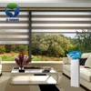 Automation 250cm Width Remote Control Zebra Horizontal Roller Blinds
