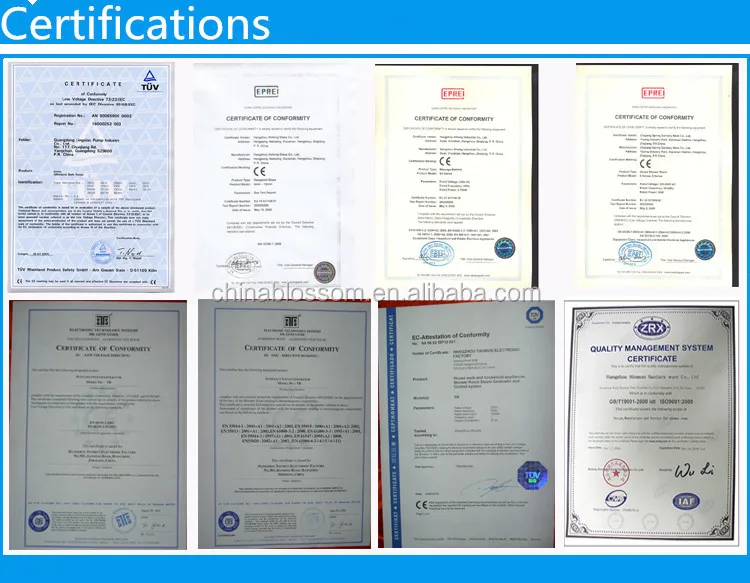 Certifications