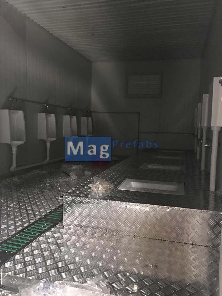 20ft Prefab Container Portable Public Toilet Cabin Unit Bathroom Pod
