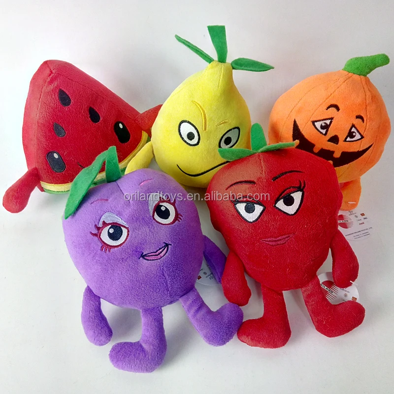 fruit plush ball jellies