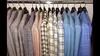 LOT OF 140 KITON JACKET IN LEATHER AND CASHMERE