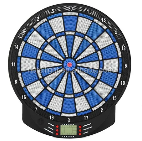 Electronic Dartboard 26 Games,185 Variations with 6 Darts Ready-to-Play 