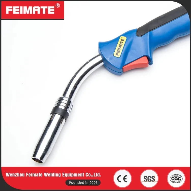 Feimate 36kd Blue Handle Mig Welding Torch / Welding Gun For Hot Sale