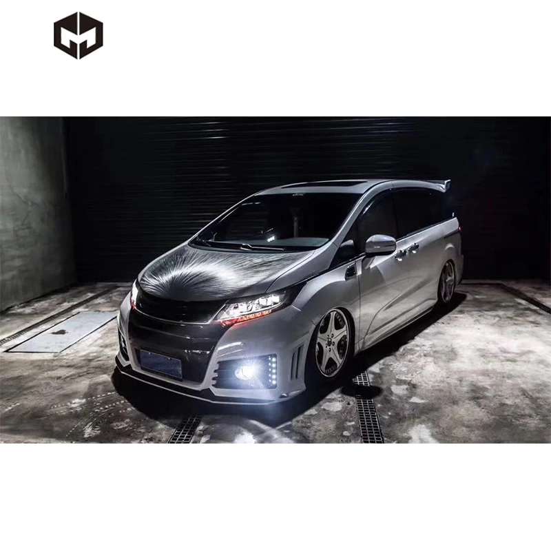 Fiberglass Front Rear Bumpers Noblesse Style Body Kit For Honda Odyssey Buy Fiber Glass Body