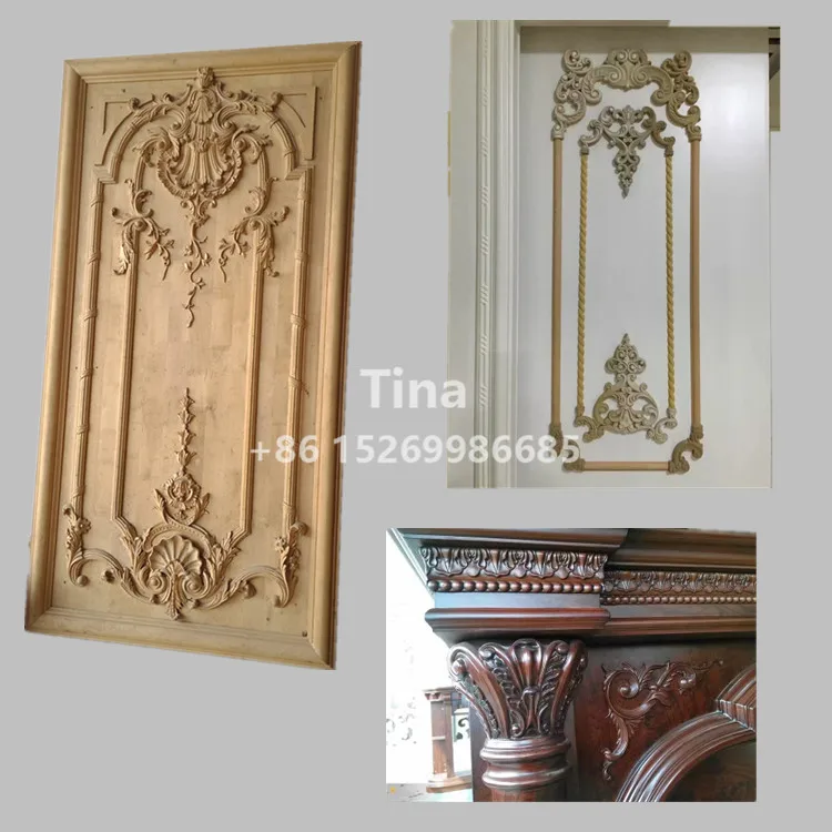 Decorative Carved Beech Wood Moulding