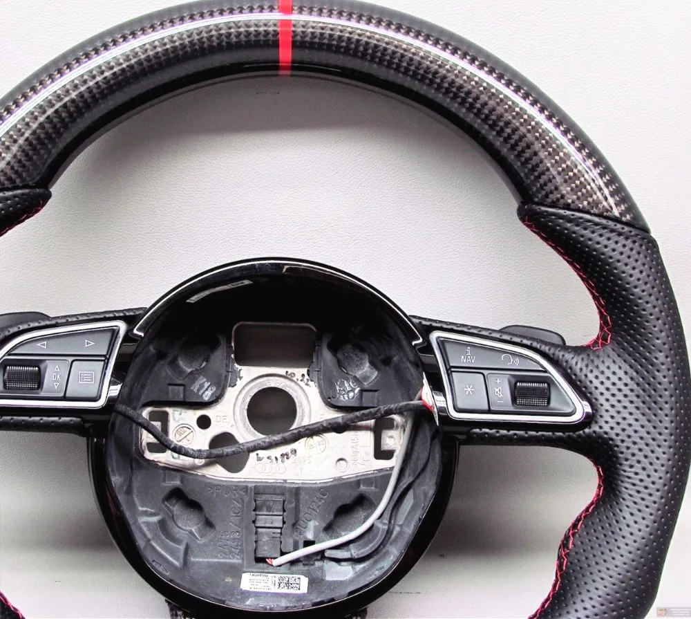 Auto Racing Car Steering Wheel For Audi Rs4 Rs5 Rs7 Sq5 S3 S4 S5 Rs6 ...