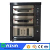 bakery machine!!! automatic bread oven machine/ bread baking ovens with proofer/ deck/ pizza baking oven