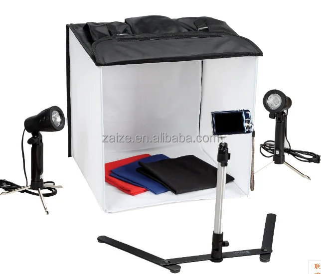 Folding portable studio