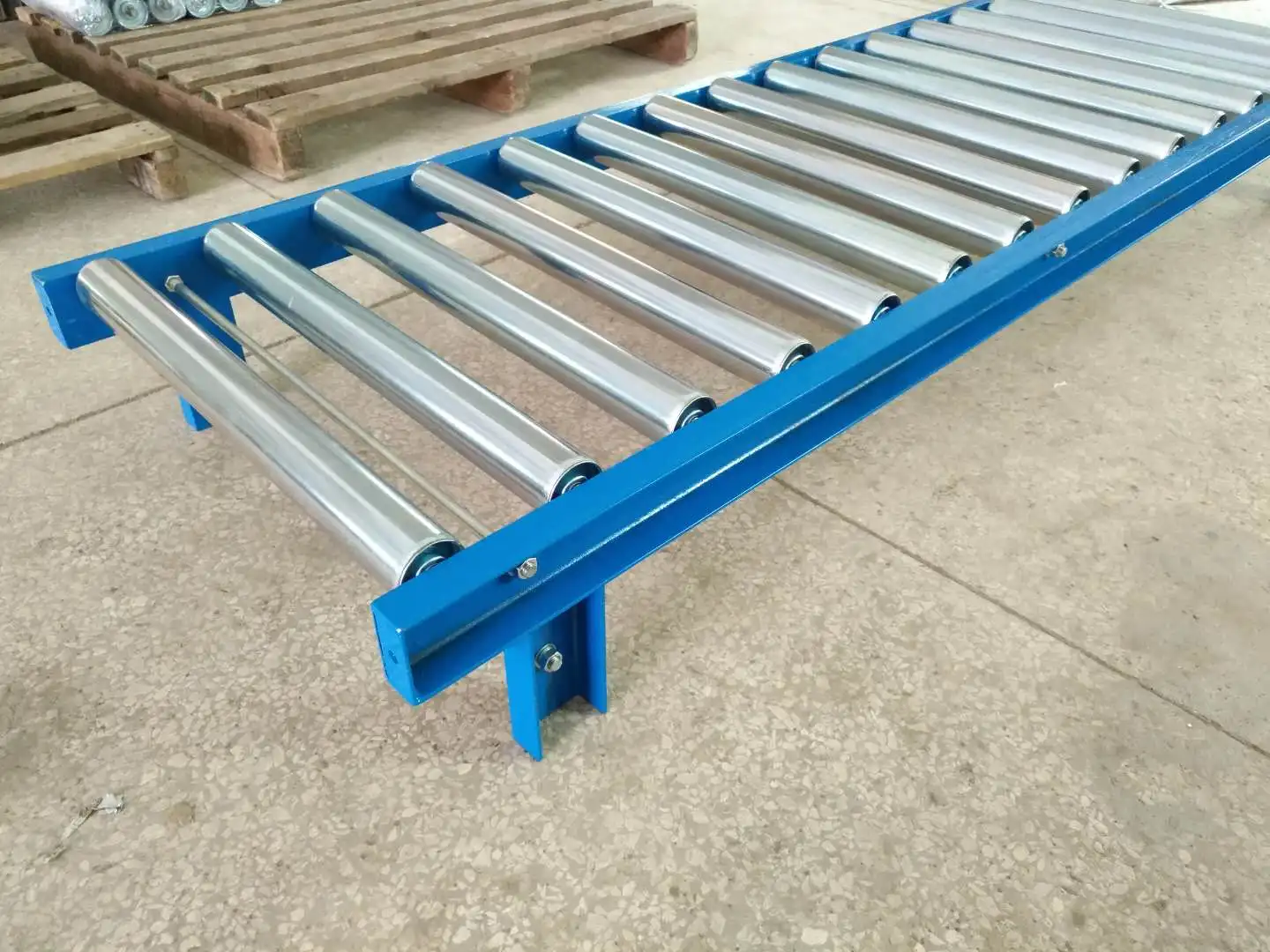 2019 Competitive Steel Roller Conveyor Price,Motorized Pallet Roller