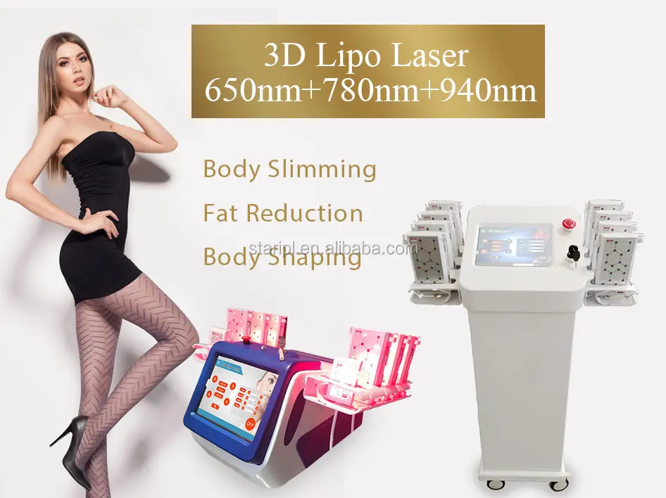 Laser equipment 4D lipo laser body shape fat venus bikini women laser boy d...