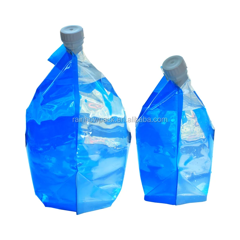 Gallon Water Storage Bag Stand Up Beverage Pouch With Spout 1 Gallon 2