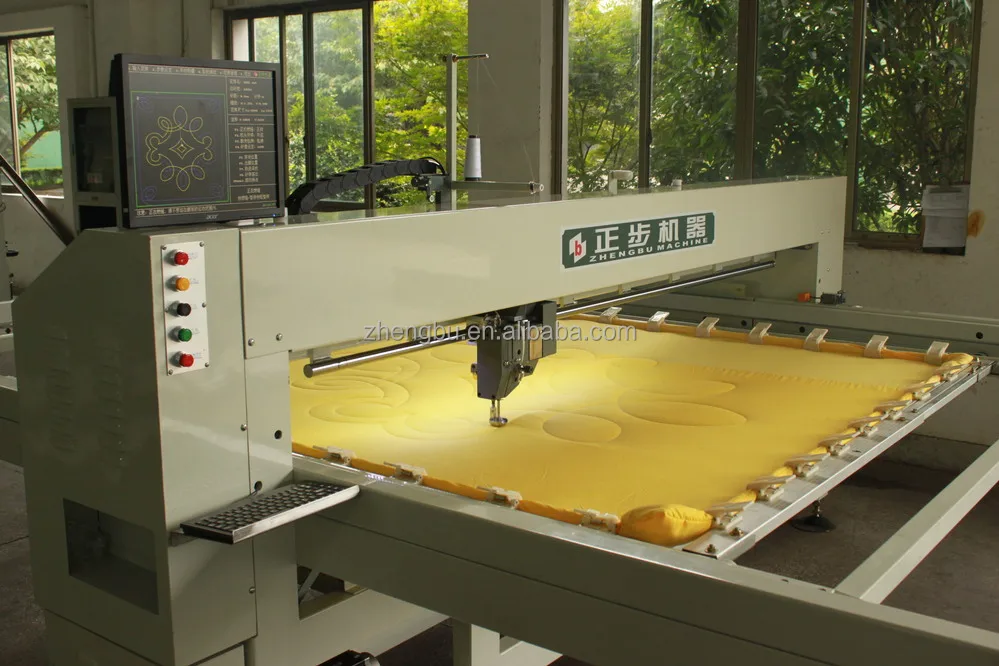 Hfjf Computerized Single Needle Quilting Machine Buy Needle Quilting