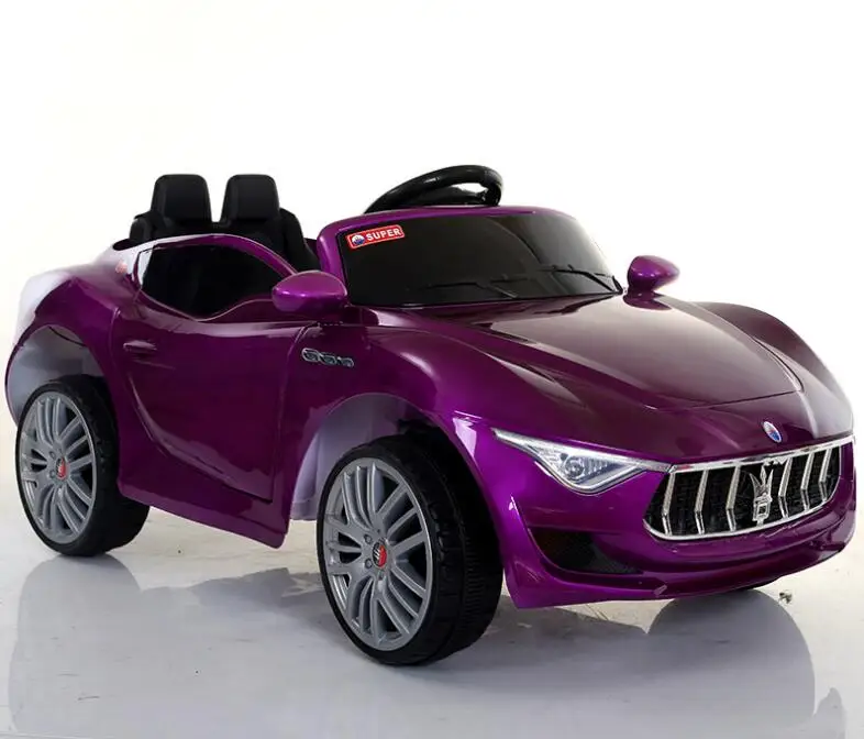 purple kids car
