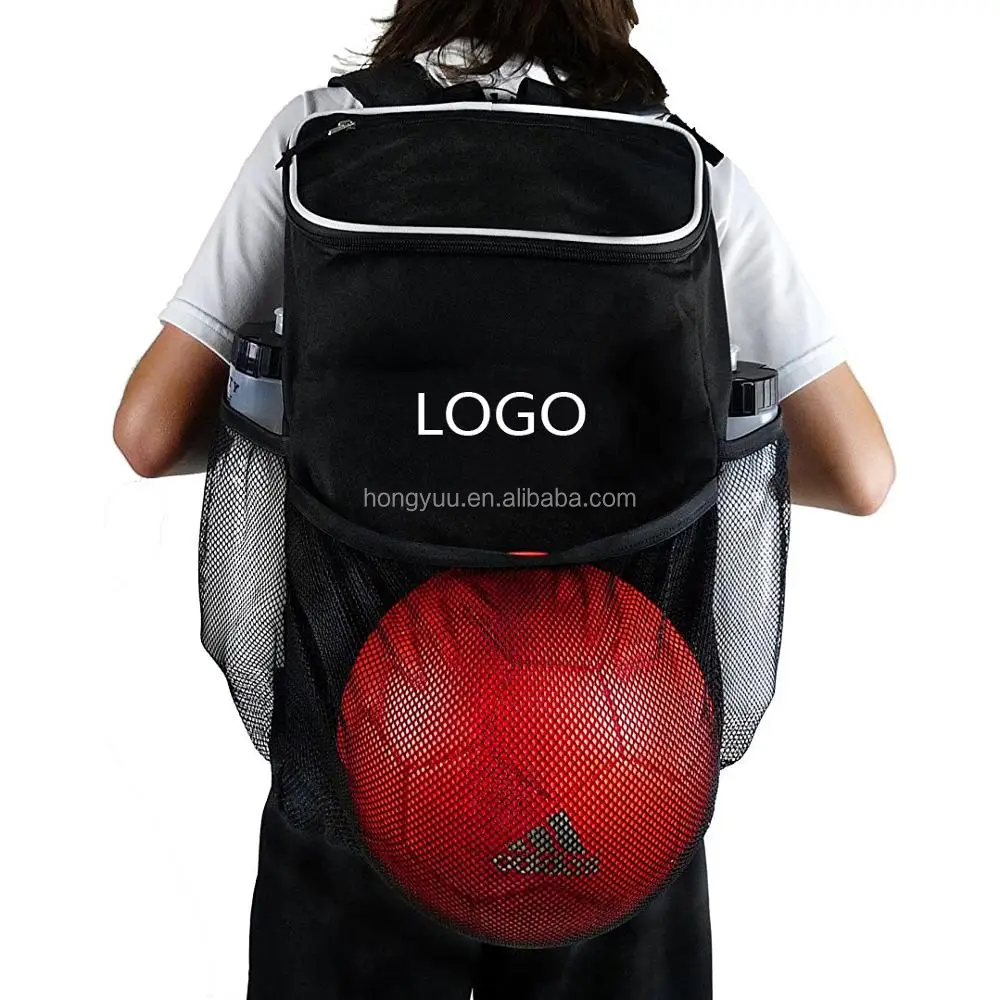 Soccer Ball Backpack Bag With Ball Holder Compartment For Kids Youth