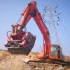 New design rock bucket crushing for backhoe excavator with factory price