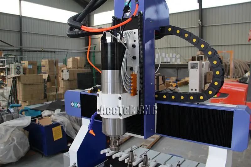 Wood carving T-slot table cnc 6090 ATC cnc machine mini atc cnc router