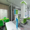 Wooden furniture showcase for computer shop/smart phone store display cabinet