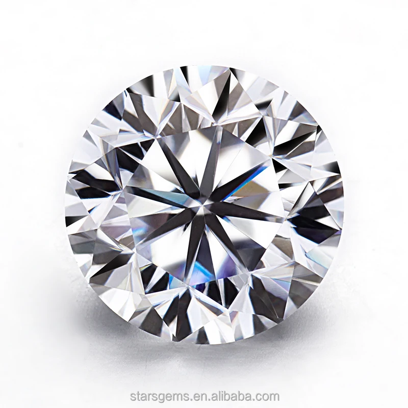 1ct Certified Brilliant Cut outlet Moissanite Diamond