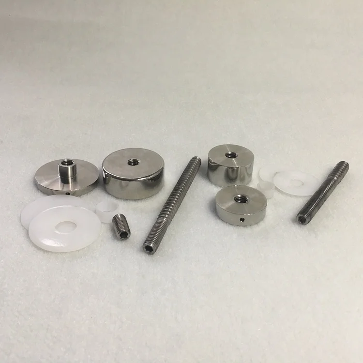 2 Inch Inox Round Fasteners For Table Glass Standoff Buy Glass Standoff,Glass Fasteners,Glass