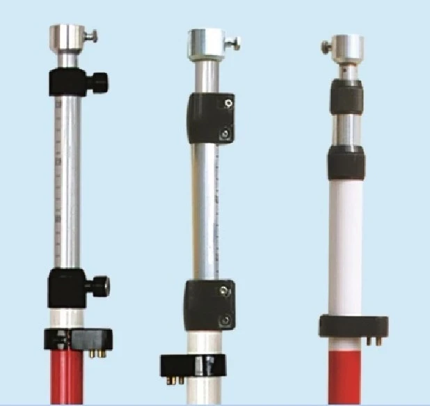 surverying mapping prism pole 3m aluminum