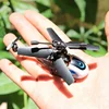 ABS Plastic Portable 2CH 2.4G Flying Mini Drone RC Helicopter With Led Light