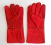 SAFETREE China Hot Selling top quality low price 14" AB grade cowhide split leather industrial working safety welding gloves