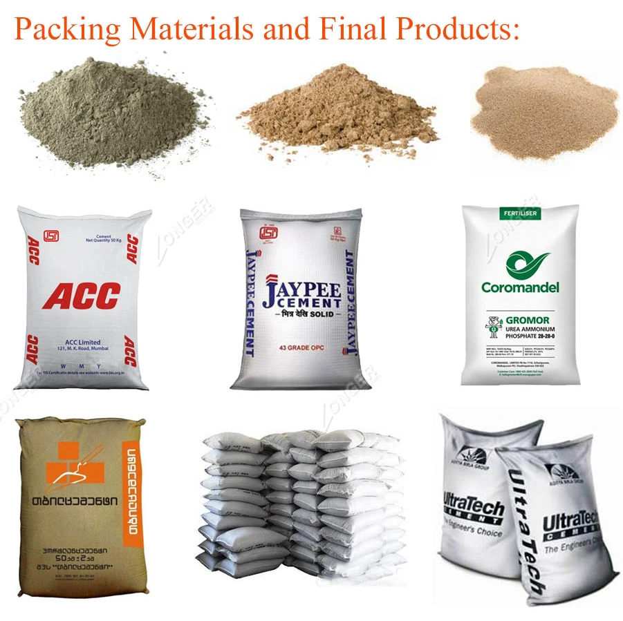 Factory Price Cement Mortar Mixer Sand Filling Packing Dry Powder Mixing Plant Dry Mortar Plant