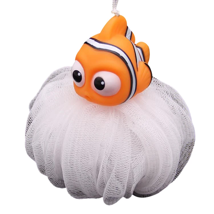 Malha Animais Sapo Pato Dos Desenhos Animados Colorido Brinquedo Bola De Esponja De Malha Esponja De Banho Pe Flutuante Bola De Banho Com Duche Buy Spong Bola De Malha De Banho Banho