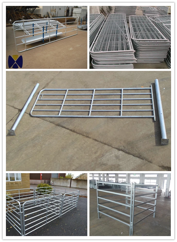 Galvanized Portable Sheep Panels Used Goat Farm Gate Design Panels For