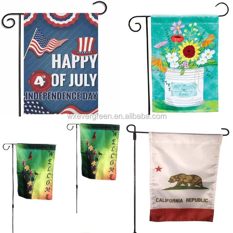 Wholesale Outdoor Garden Flag Customized Is Acceptable Buy Garden