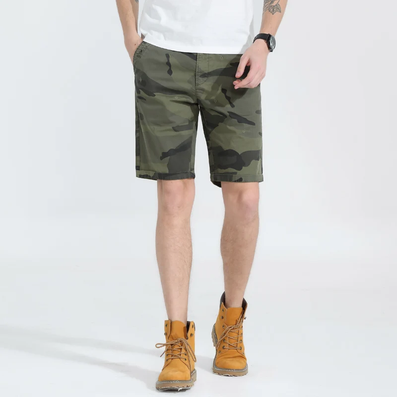 Sa2201e Wholesale Summer Fashion High Quality Mens Slim Fit Chino Camo