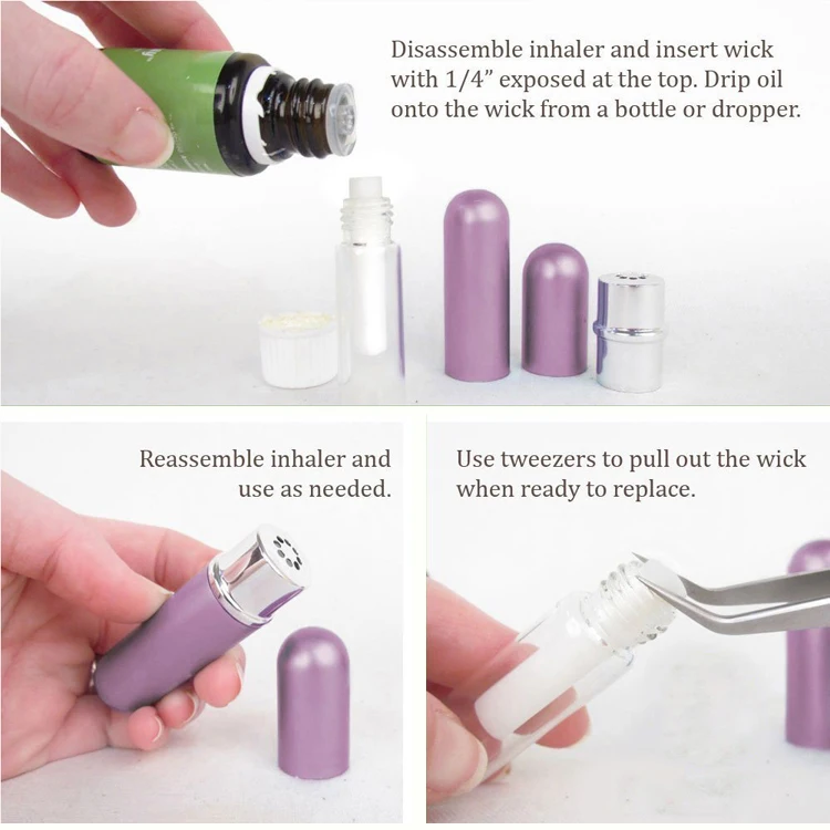 Refillable Nasal Inhaler