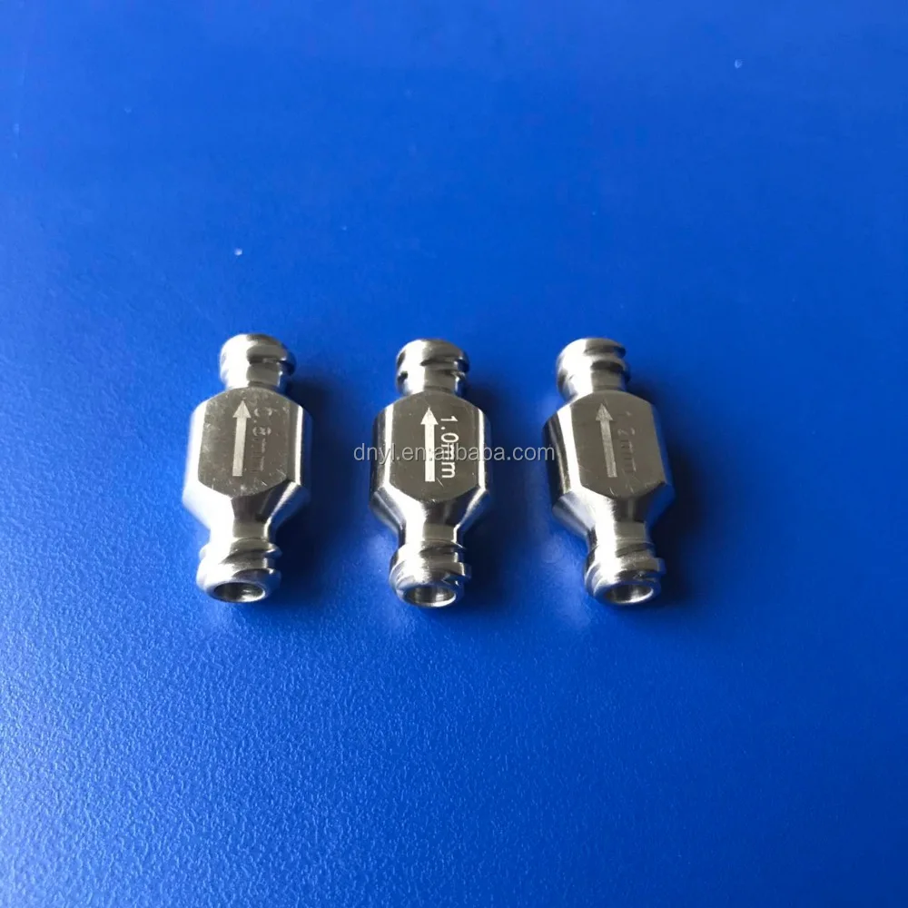 
nanofat adaptor 1.2mm luerlok liposuction plastic surgery instruments 