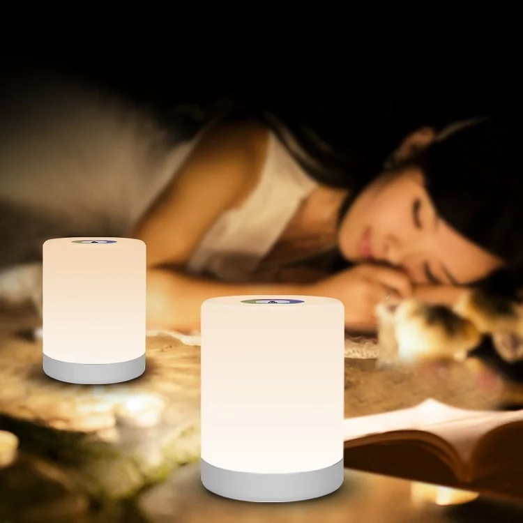 Modern Portable Wireless Safe Bedroom Bedsides LED Night Lights For Kids Children