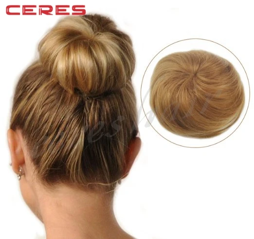 Synthetic Hair Bun Extension Donut Chignon Hairpiece Wig Buy