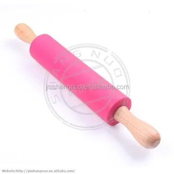 Pink Silicone Rolling Pin 75