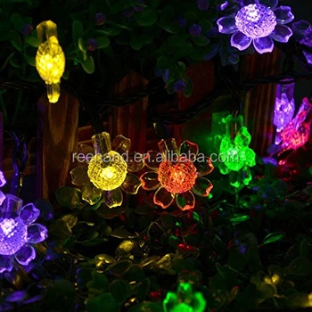 50 leds solar fairy light sunflower shaped garland light for festivalchristmas tree decorative - Solar Christmas Tree 50 leds solar fairy light sunflower shaped garland light for festivalchristmas tree decorative - Solar Christmas Tree