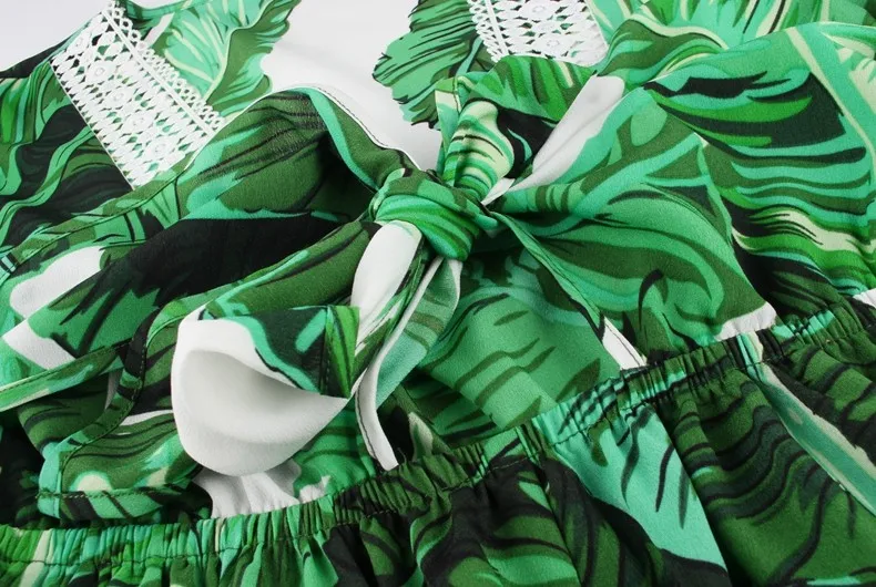 wide leg clothing high waist fashion yellow green printed floral