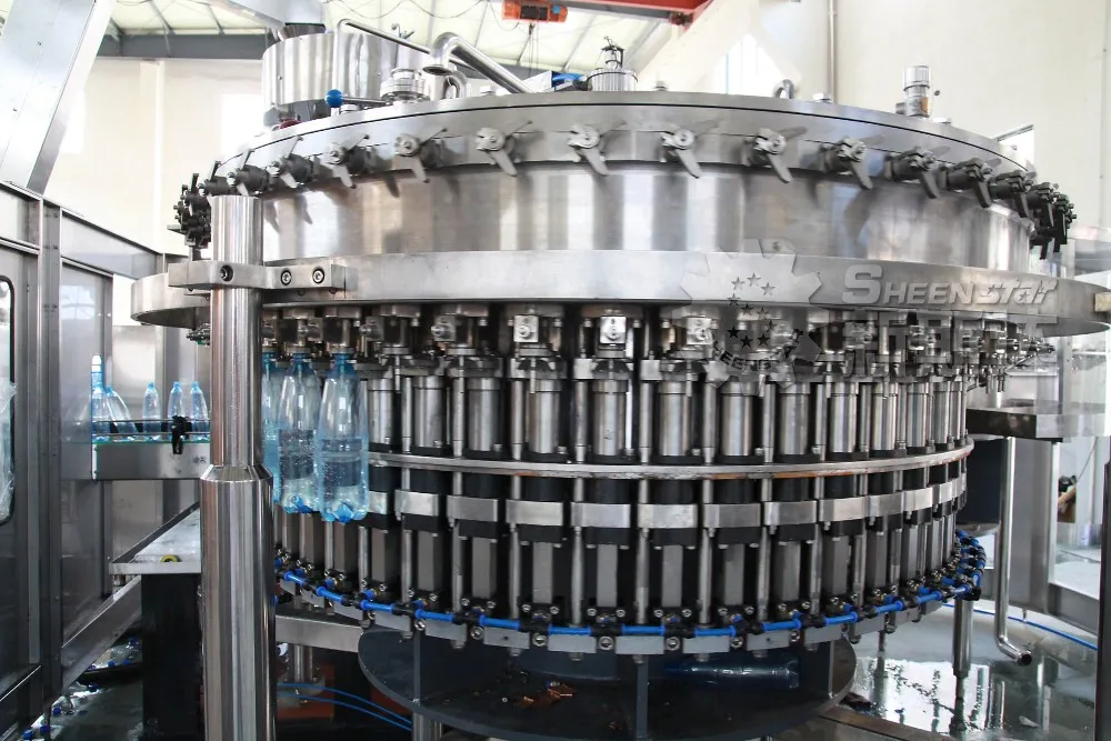 Siemens Plc Sparkling Water Energy Drink Production Bottling Plant